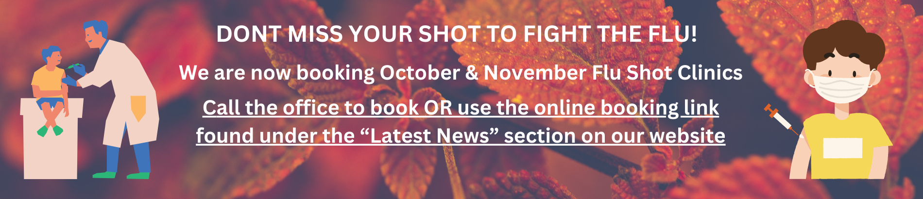 Flu Shot Booking Link